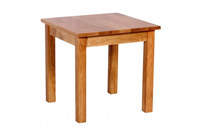 Hyde Solid Oak Lamp Table - Click Image to Close